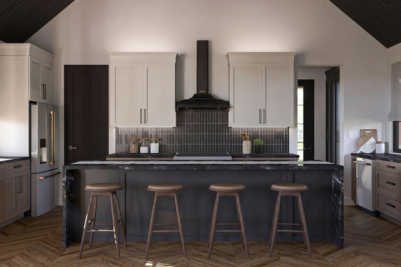 Dream House Plan - Interior - Kitchen for Modern House Plan #455-391 - 3 bed, 2.5 bath