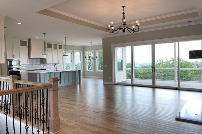 Architectural House Design - Interior - Family Room for Modern House Plan #437-130 - 4 bed, 4 bath