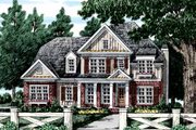Tudor Style House Plan - 4 Beds 2.5 Baths 2196 Sq/Ft Plan #927-313 
