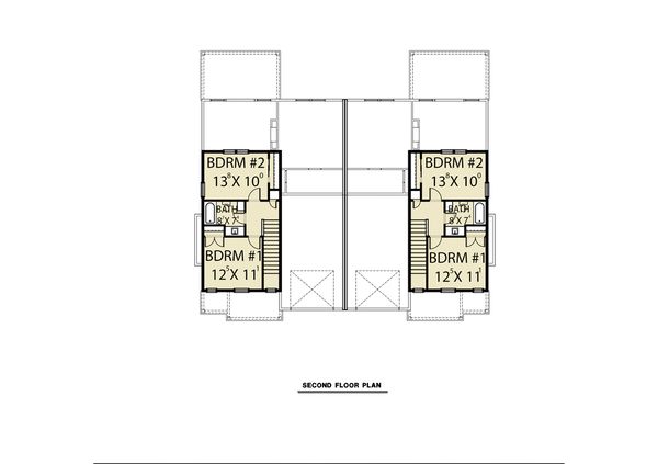 Home Plan - Craftsman Floor Plan - Upper Floor Plan #1070-95