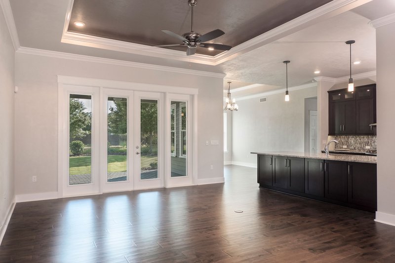 Architectural House Design - Interior - Family Room for Farmhouse House Plan #938-140 - 4 bed, 3 bath