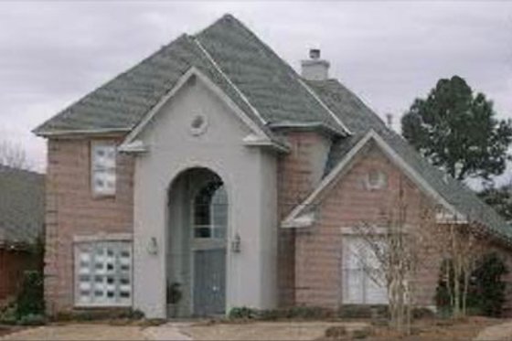 Exterior - Front Elevation for European House Plan #63-220 - 4 bed, 3.5 bath