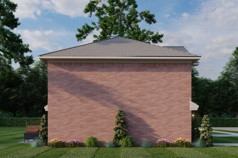 Home Plan - Exterior - Other Elevation 3 for Contemporary House Plan #17-2829 - 8 bed, 4 bath