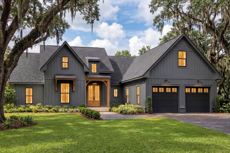 Dream House Plan - Exterior - Front Elevation 7 for Farmhouse House Plan #1067-1 - 3 bed, 2.5 bath