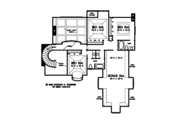 European Style House Plan - 5 Beds 4 Baths 4221 Sq/Ft Plan #929-855 