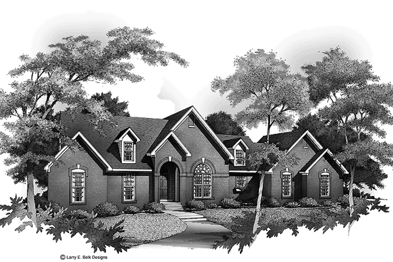 House Plan Design - Ranch Exterior - Front Elevation Plan #952-165