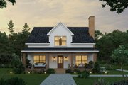 Farmhouse Style House Plan - 3 Beds 2.5 Baths 2000 Sq/Ft Plan #1117-38 Exterior 