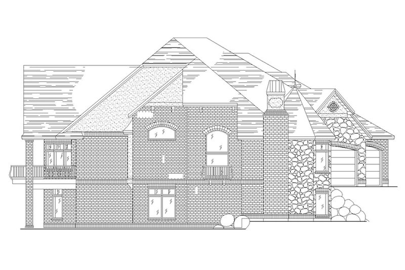 Home Plan - Exterior - Other Elevation 1 for Traditional House Plan #945-64 - 3 bed, 2.5 bath