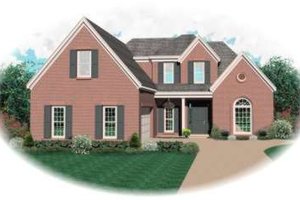 Traditional Exterior - Front Elevation Plan #81-920