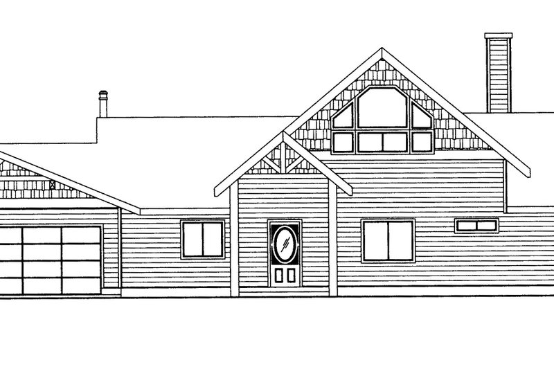 Dream House Plan - Exterior - Front Elevation 4 for Craftsman House Plan #117-843 - 4 bed, 3 bath