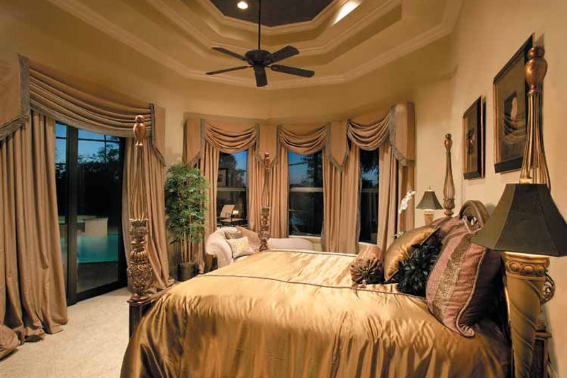 Dream House Plan - Interior - Master Bedroom for Mediterranean House Plan #930-328 - 4 bed, 4.5 bath