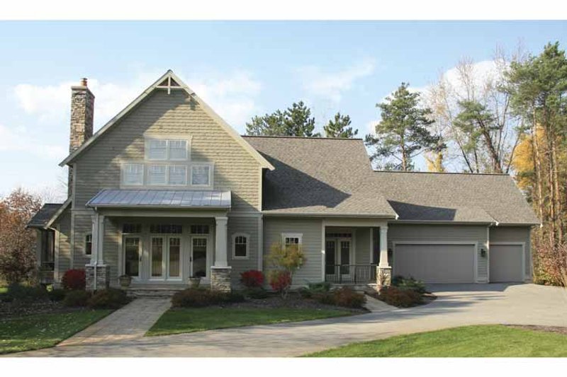 Home Plan - Exterior - Front Elevation 3 for Traditional House Plan #928-128 - 3 bed, 3.5 bath