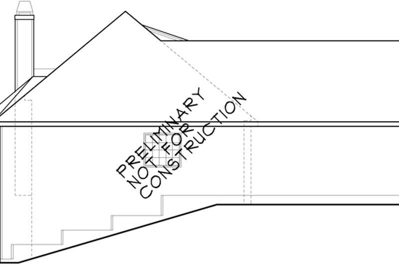 House Blueprint - Exterior - Other Elevation 1 for Country House Plan #927-933 - 3 bed, 2 bath