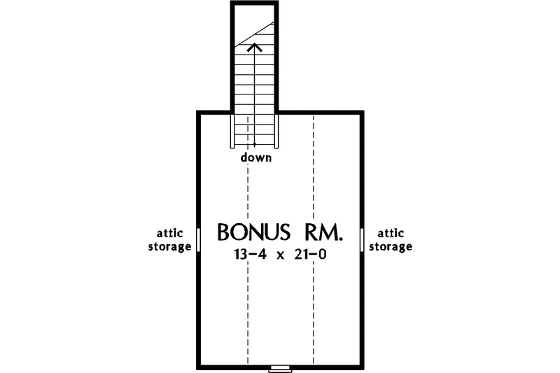 Dream House Plan - Floor Plan - Other Floor for Ranch House Plan #929-680 - 3 bed, 2 bath