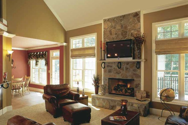 Architectural House Design - Interior - Family Room for Country House Plan #927-502 - 5 bed, 4.5 bath