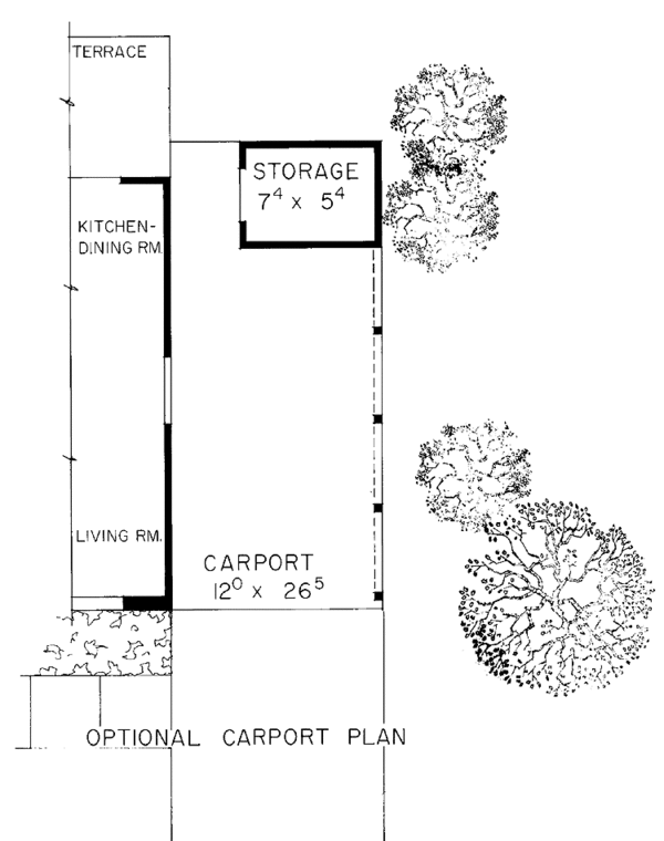 Home Plan - Ranch Floor Plan - Other Floor Plan #72-824