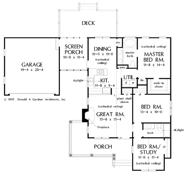 Dream House Plan - Country Floor Plan - Main Floor Plan #929-365