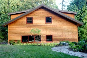 Exterior - Other Elevation for Contemporary House Plan #498-3 - 2 bed, 0.5 bath