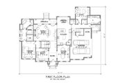 Classical Style House Plan - 4 Beds 4 Baths 3928 Sq/Ft Plan #1054-63 