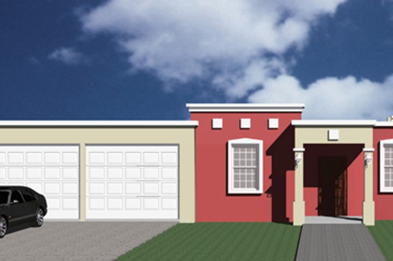 Dream House Plan - Exterior - Other Elevation House Plan #495-2 - 3 bed, 2 bath