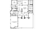 Ranch Style House Plan - 3 Beds 3.5 Baths 3164 Sq/Ft Plan #70-1126 