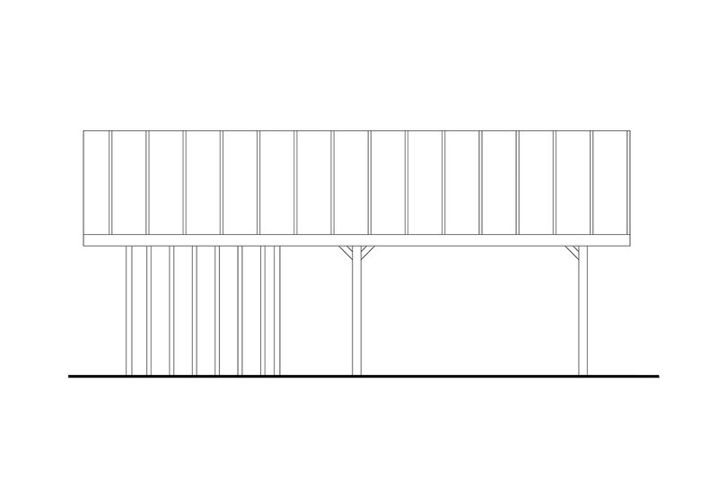 House Design - Exterior - Other Elevation for Traditional House Plan #124-1398, 0 bath