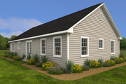 Ranch Style House Plan - 3 Beds 2 Baths 1614 Sq/Ft Plan #1082-7 
