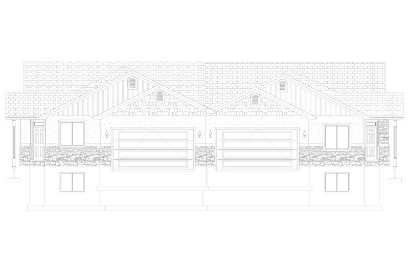 Home Plan - Exterior - Front Elevation 5 for Craftsman House Plan #1060-312 - 4 bed, 3 bath