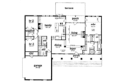 Southern Style House Plan - 3 Beds 2 Baths 2332 Sq/Ft Plan #36-206 