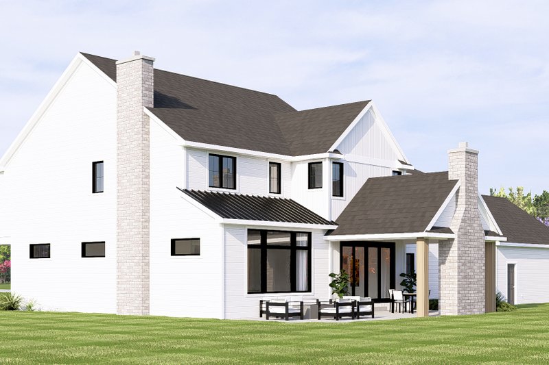 Home Plan - Exterior - Other Elevation for Farmhouse House Plan #1064-113 - 5 bed, 4.5 bath
