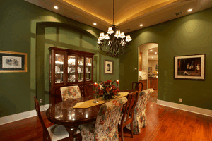 Interior - Dining Room for Mediterranean House Plan #472-2 - 4 bed, 4.5 bath