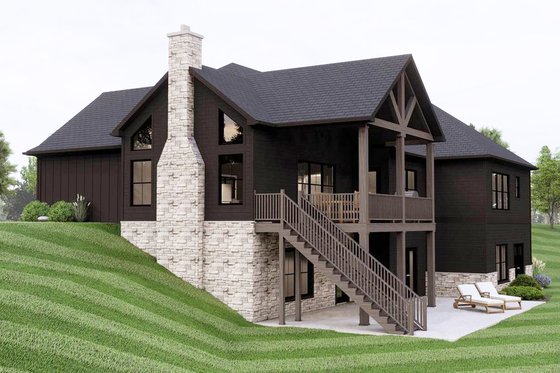 Exterior - Other Elevation for Barndominium House Plan #1064-281 - 2 bed, 2 bath