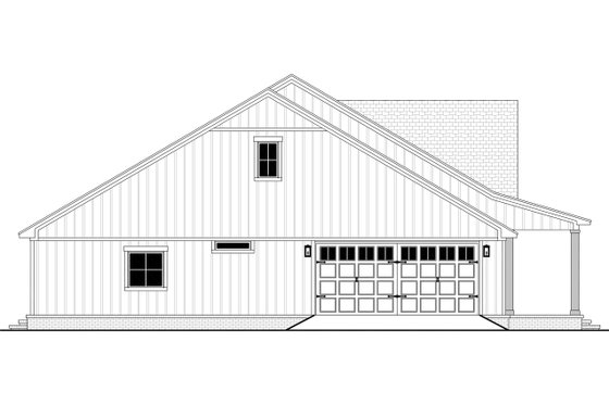 Exterior - Other Elevation 1 for Farmhouse House Plan #430-448 - 3 bed, 2.5 bath
