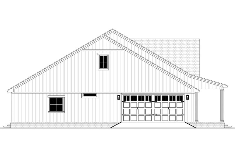 Dream House Plan - Exterior - Other Elevation 1 for Farmhouse House Plan #430-448 - 3 bed, 2.5 bath