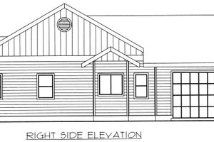 House Design - Exterior - Other Elevation for Ranch House Plan #117-392 - 4 bed, 2.5 bath