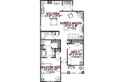 Bungalow Style House Plan - 2 Beds 2 Baths 1251 Sq/Ft Plan #63-296 