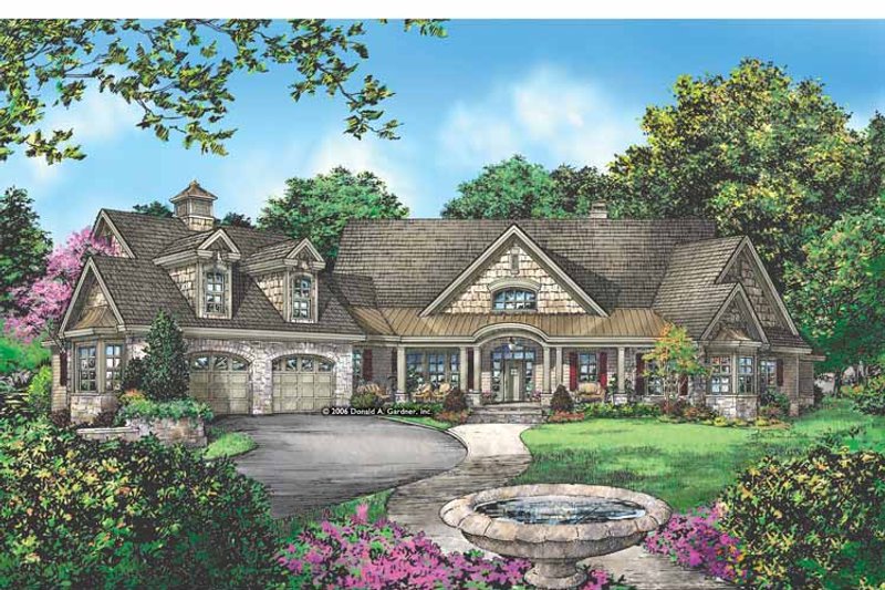 Home Plan - Exterior - Front Elevation 5 for Craftsman House Plan #929-889 - 4 bed, 3 bath