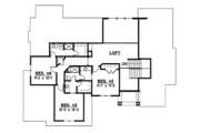 Traditional Style House Plan - 4 Beds 3 Baths 3009 Sq/Ft Plan #67-779 Floor 