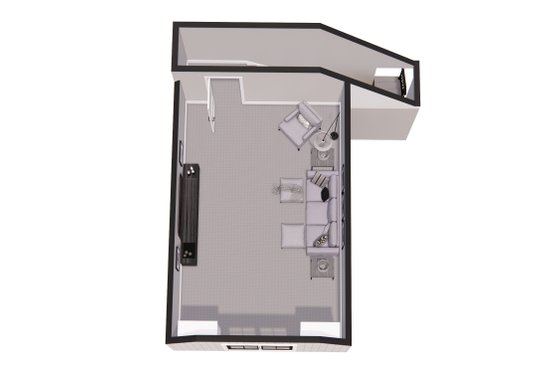 Floor Plan - Upper Floor 1 for Farmhouse House Plan #51-1221 - 4 bed, 3 bath