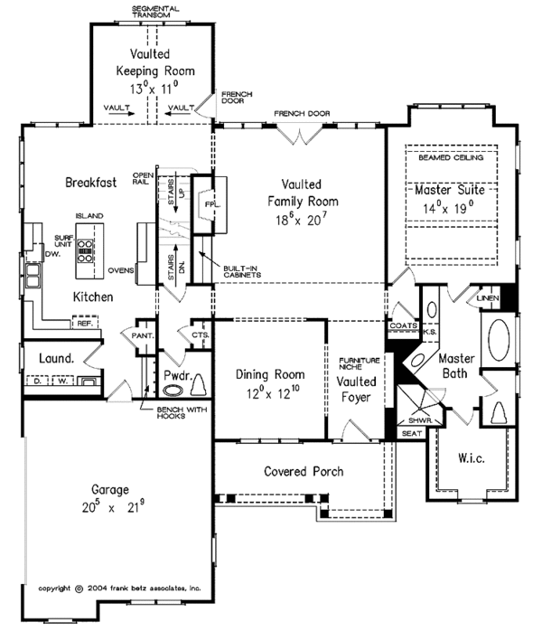House Plan Design - Country Floor Plan - Main Floor Plan #927-308