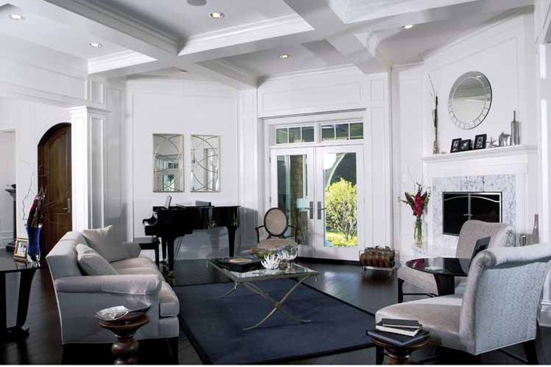 Home Plan - Interior - Family Room for Craftsman House Plan #928-232 - 3 bed, 3.5 bath