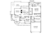 Ranch Style House Plan - 3 Beds 2 Baths 1817 Sq/Ft Plan #929-73 