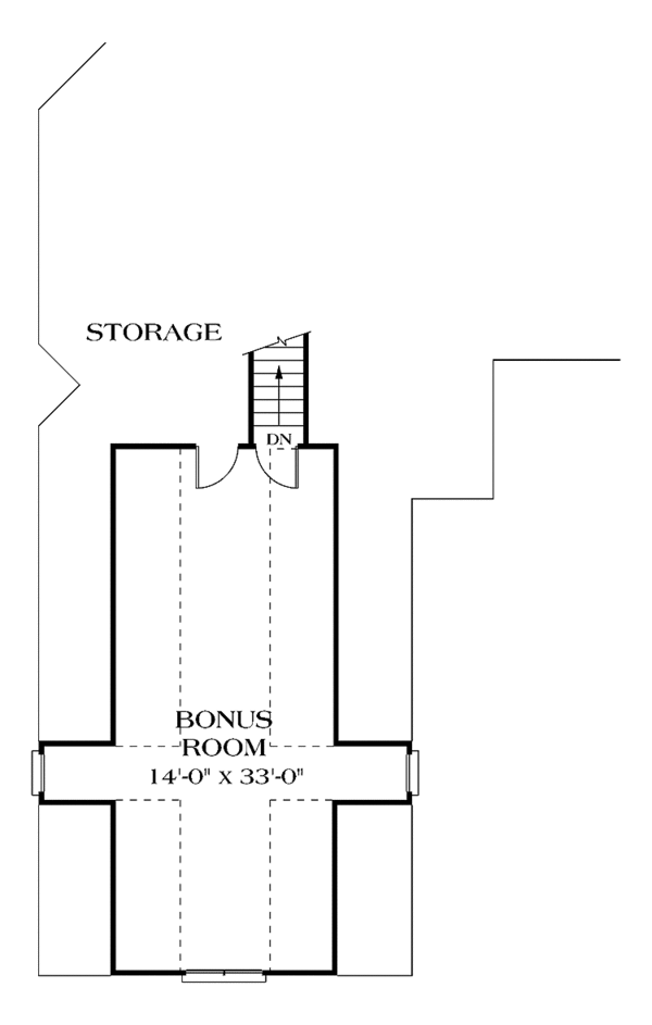 Dream House Plan - Mediterranean Floor Plan - Upper Floor Plan #453-344