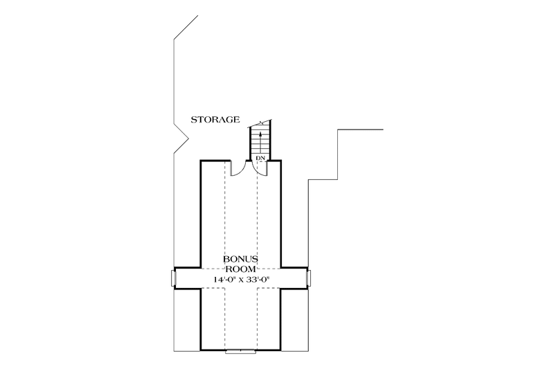 Home Plan - Floor Plan - Upper Floor for Mediterranean House Plan #453-344 - 3 bed, 2.5 bath
