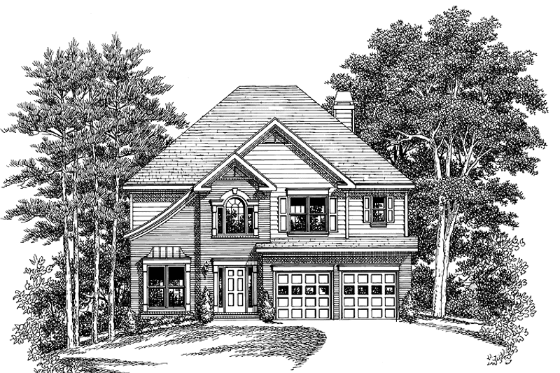House Plan Design - Exterior - Front Elevation 3 for Traditional House Plan #927-193 - 3 bed, 2.5 bath