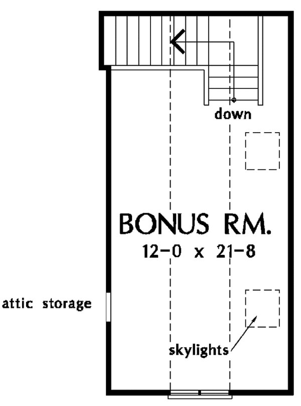 House Blueprint - Country Floor Plan - Other Floor Plan #929-577