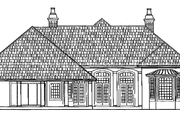 European Style House Plan - 3 Beds 2 Baths 3353 Sq/Ft Plan #930-296 