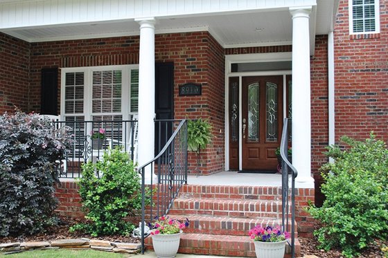 Exterior - Front Elevation 3 for Colonial House Plan #927-849 - 5 bed, 4 bath