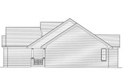 Craftsman Style House Plan - 3 Beds 2 Baths 1818 Sq/Ft Plan #46-836 