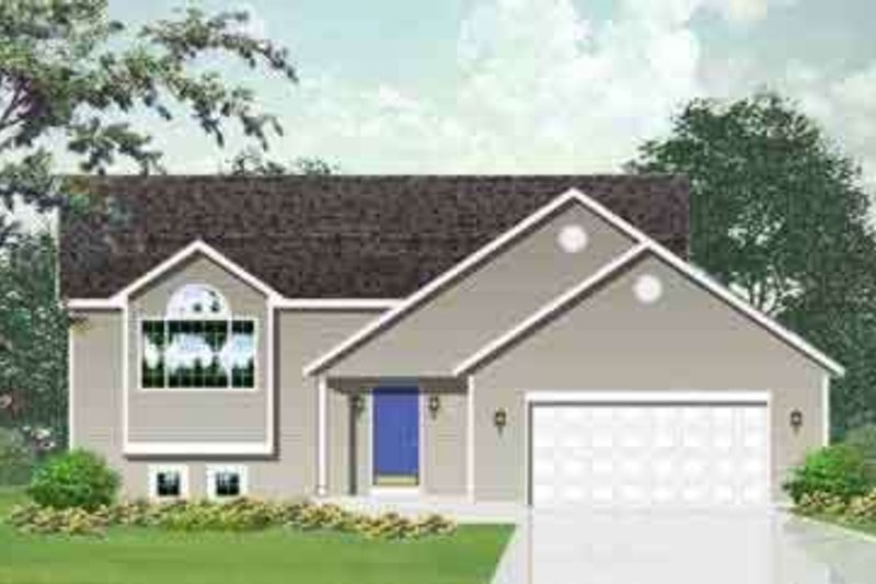 Traditional Style House Plan - 2 Beds 1 Baths 1123 Sq/Ft Plan #49-164
